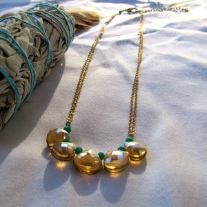 Women’s Gold Necklace Handmade Necklace